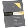 Southworth Laser, Inkjet Parchment Paper Letter - 8 1/2" x 11" - 24 lb Basis Weight - Parchment - 100 / Pack - Gold