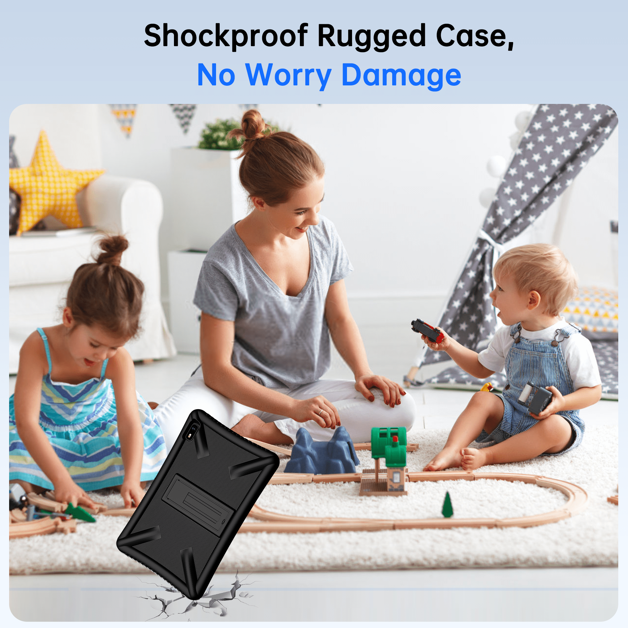 10 inch Android Tablet with SIM Card Slot Unlocked, Vivid IPS Display, MediaTek 2.0GHz CPU ,10GB+32GB + 1TB Expandable, 5G WiFi, ,5000mAh, GPS, 4G Cellular Tablet with Case (Black)