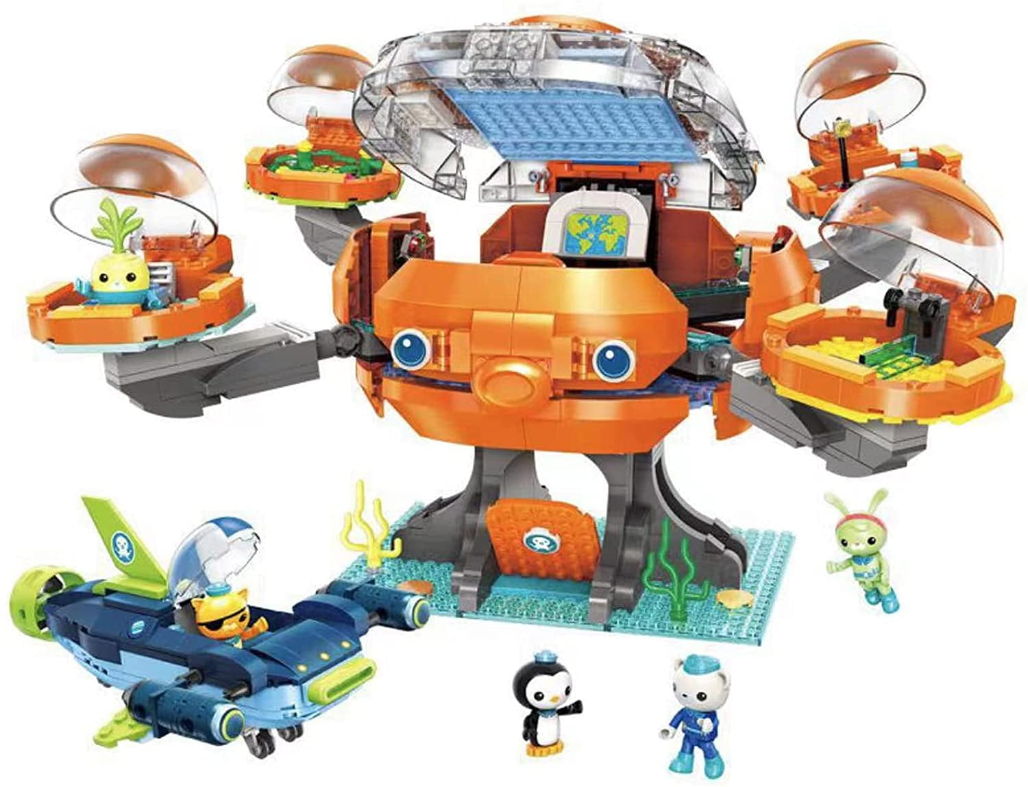 Octonauts Octopod Octopus Octonauts Assemble Toy Playset Barnacles