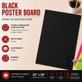 thumbnail image 4 of FORMIT Black Poster Board 22"x28", 4 of 5