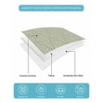 thumbnail image 5 of Sage Green Queen Size Down Alternative Comforter, Lightweight Comforter Quilt Bedding Set with Pillow Shams Modern Abstract Art Farmhouse All Seasons Bed Comforter Duvet Insert 90"x96", 5 of 7
