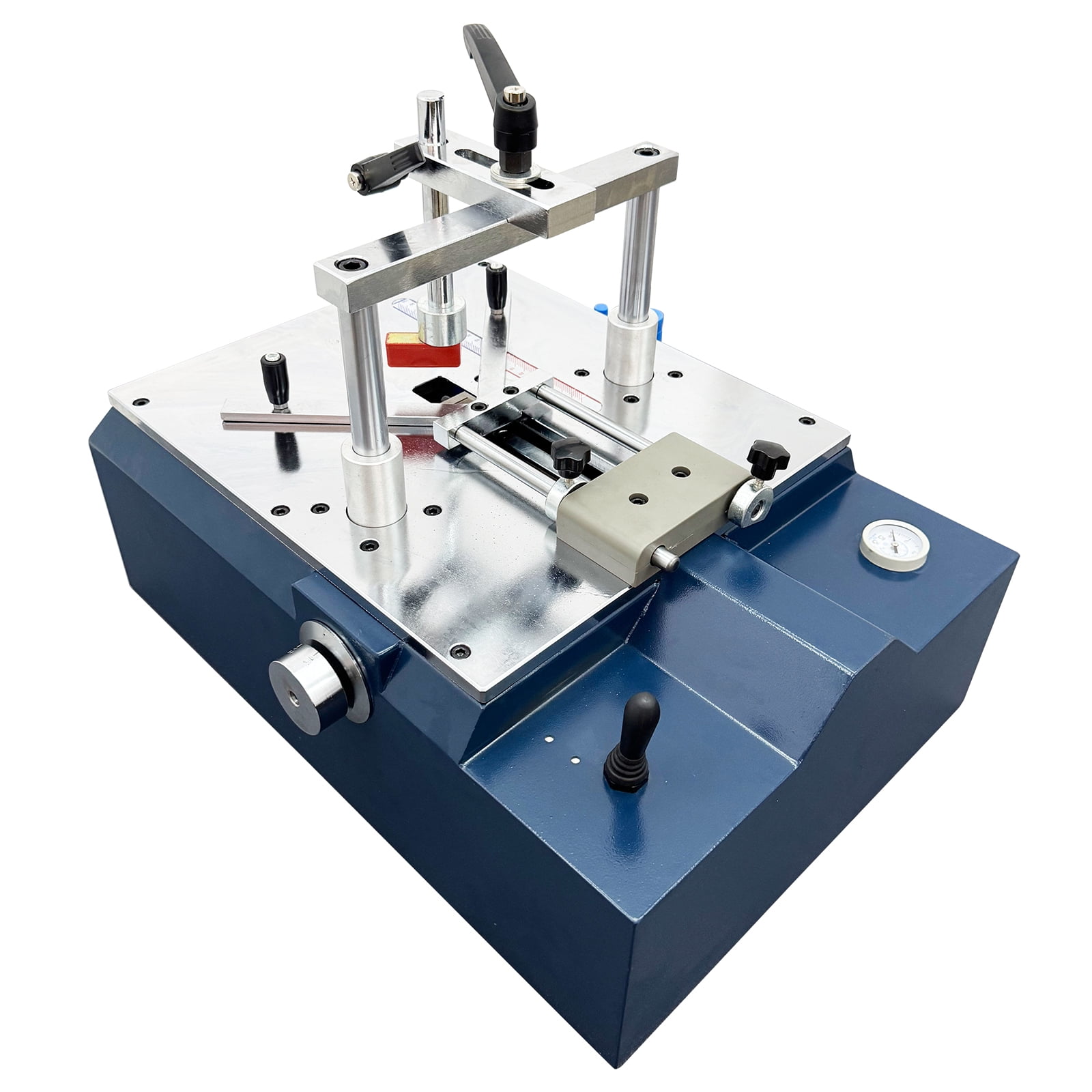 Desktop Pneumatic Picture Frame Nail Angle Machine Wood Frame Joining Machine Adjustable V Nailer