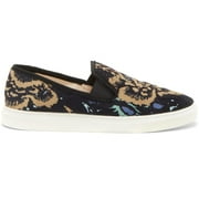 Vince Camuto Women's Becker Textile Slip-On Sneakers Multi Black Size 8.5M