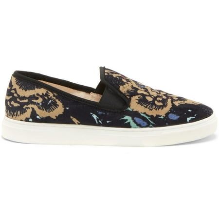 Vince Camuto Women's Becker Textile Slip-On Sneakers Multi Black Size 8.5M