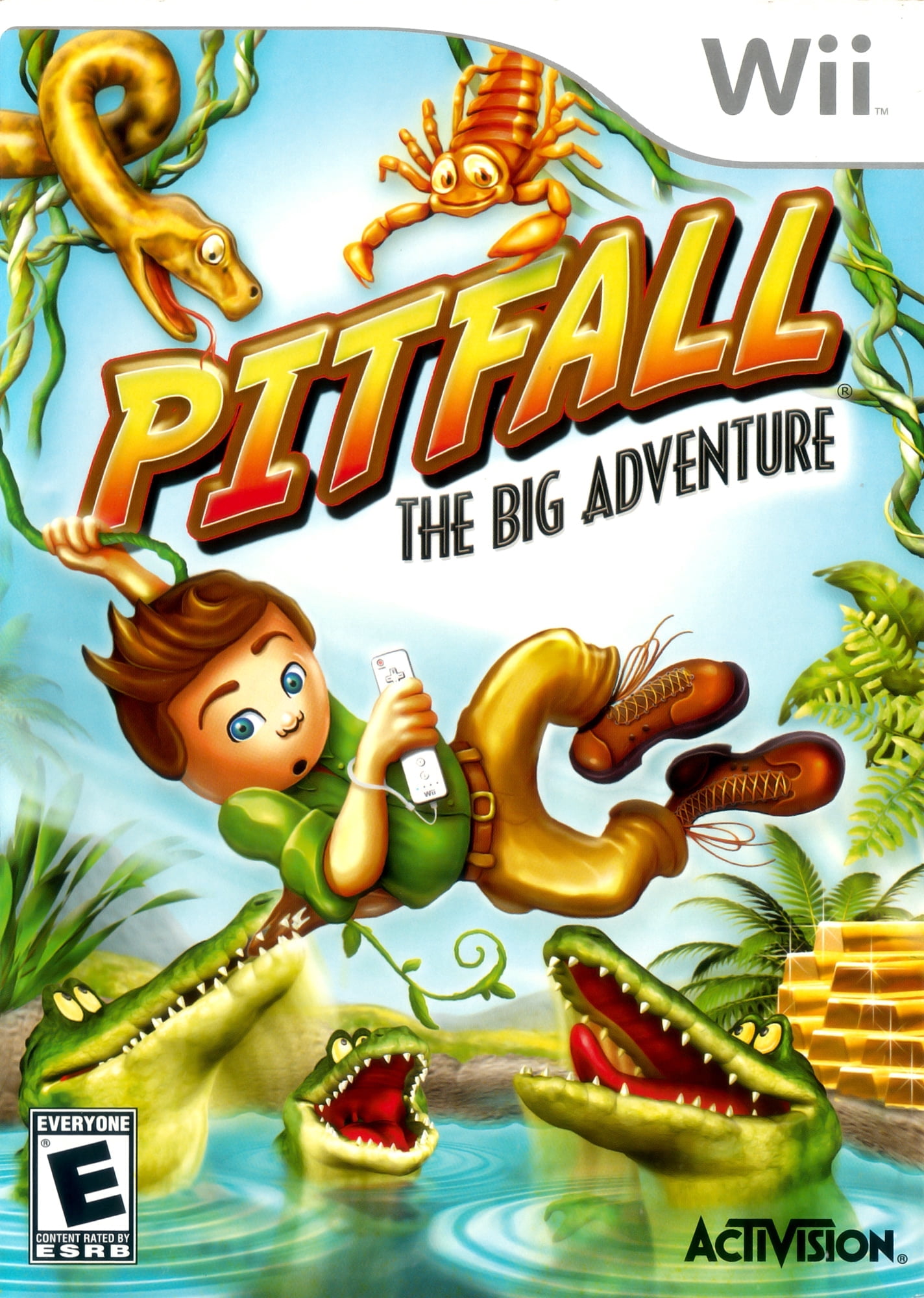 wii ゲーム Activision Pitfall: The Big Adventure - Action/Adventure Game for