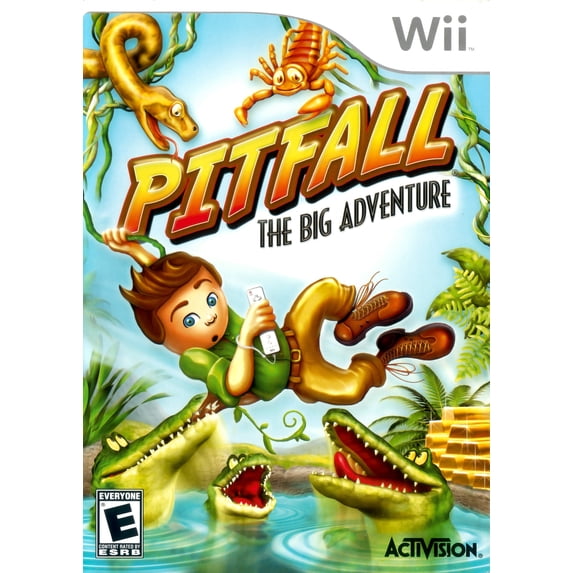 Pre-Owned Pitfall The Big Adventure Nintendo Wii Action & Adventure Video Game