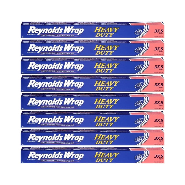 Papel de aluminio Reynolds Wrap de alta resistencia 11,4 m x 46 cm