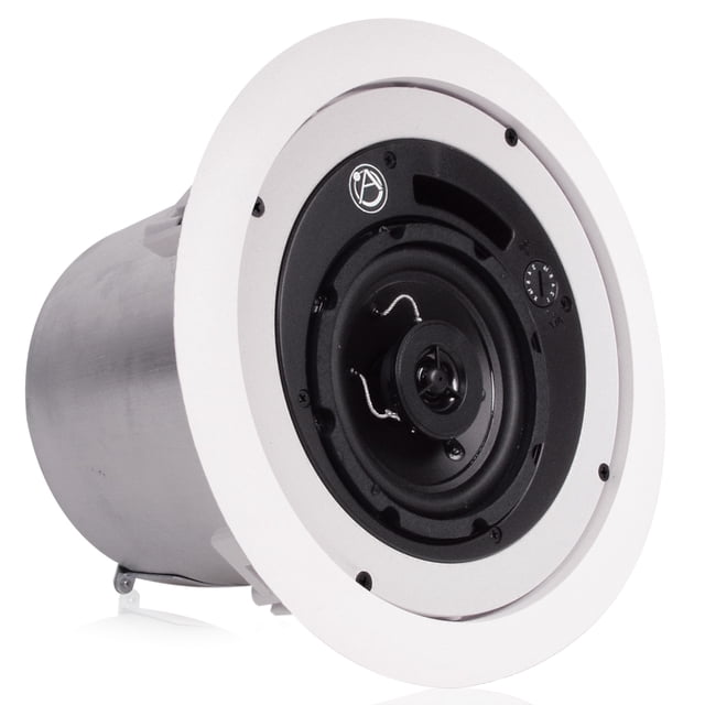 4" In-Ceiling Coaxial Speaker System 707v100v16W Transmer 8 Bypass
