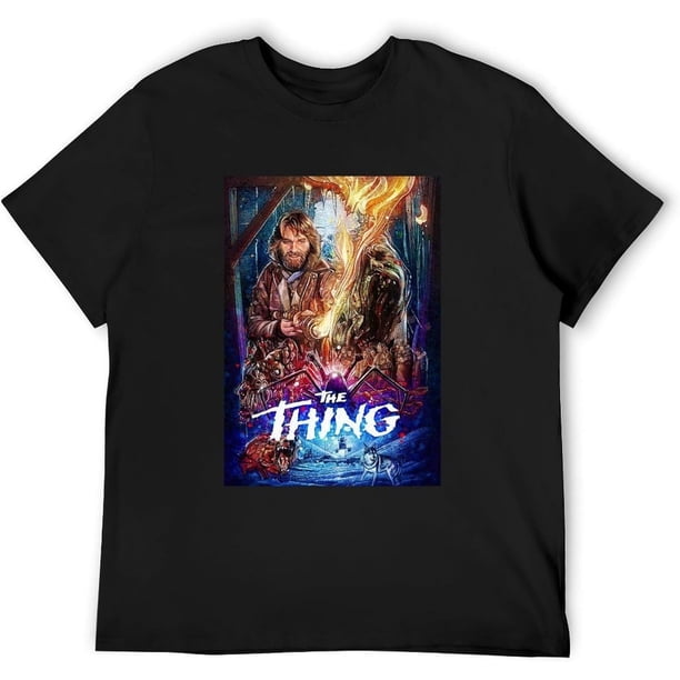 Adgs The Thing Horror Movie Retro Poster John Carpenter Men'S T Shirt Black
