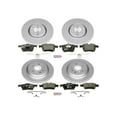 thumbnail image 2 of Power Stop Front and Rear Euro-Stop ECE-R90 Certified Brake Pad and Rotor Kit ESK5348, 2 of 5