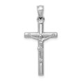 thumbnail image 1 of Pendentif Crucifix en Or Blanc 14K, 1 of 2