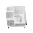 thumbnail image 3 of LOVIVER Fitness Equipment Organizer Freestanding Multifunctional Garage Organization White, 3 of 8