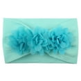thumbnail image 4 of Bandeau pour Bébé Fille Tout-Petit Nœud Bandeau Extensible Turban Fleur, 4 of 5