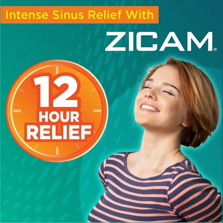 Zicam Intense Sinus Relief No-Drip Relief Nasal Spray with Cooling Menthol & Eucalyptus 0.5 oz