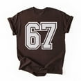 thumbnail image 3 of 67 Meme Six Seven 6 7 Meme Design 6 7 T-Shirt, Trending Meme Saying 6 7 for Men Women T-Shirt, Multicolors, Size S-5XL, 3 of 5