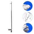 thumbnail image 4 of KAKOWELY 10pcs Portable Latch Crocheting Hooks Set For Diy Knitting And Crocheting Projects, Sturdy Metal Crochet Hooks With Latch For Yarn And Beading, Crochet Tool Kit With Ten Pieces, 4 of 4