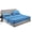 Mediterranean Blue, variant on SGI Bedding Egyptian Cotton Top Split Sheet Set Solid Adjustable Bed 30" Split Head King 1000 TC 15" Deep Mediterranean Blue