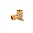 thumbnail image 4 of Brass 1/2" Female x 1/2" Male BSP Thread 90 Degree Elbow Can Fixed Water Pipe Connector Plumbing with Base Plate, 4 of 5