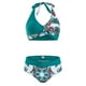 thumbnail image 5 of Trajes de baño tankini para mujer Trajes de baño para mujer Trajes de baño de 2 piezas con estampado tropical hawaiano Cami sujetador y volantes Conjuntos de baño Ropa de playa, 5 of 9