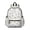 Unicorn and Cat White Pattern, variant on Unicorn and Cat White Pattern Cute School Backpack with Padded Back and Adjustable Shoulder Straps 13.4"x11"x4.7"