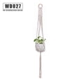 thumbnail image 1 of Flower Pot Hanger Indoor Outdoor Plants Hanging Basket Cotton Rope Plant Pot Holder, 1 of 8