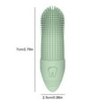 thumbnail image 3 of Cepillo Dientes Perro 360 Grados Cabretería Suministros () Verdes, 3 of 3