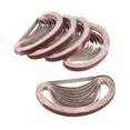 thumbnail image 1 of 50 unids 330 * 10 mm Cinturón de lijado abrasivo de 80 grano Cinturón de amoladora de óxido de aluminio de grano for un molinillo de ángulo Accesorios, 1 of 6