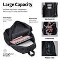 thumbnail image 4 of Balery Tricolor Koi Fish Trio Mochila escolar 3 en 1 para niños: mochila resistente con lonchera térmica y estuche para lápices. Mochila escolar para niños y niñas., 4 of 7