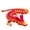 Ardor Noble, variant on Large 3D Printed Dragon Bigger Fidget Animals Giant Flexible Articulated Halloween Home Office Executive Desk Decor, Christmas Print Decorative Item