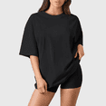 thumbnail image 2 of SOMER Womens T Shirts-Casual Cotton Crewneck Short Sleeve Trendy Summer Top Tees Size S-3XL, 2 of 6