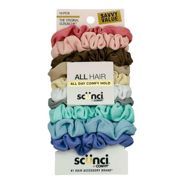 Scunci The Original Scrunchie Savvy Value 10 Each