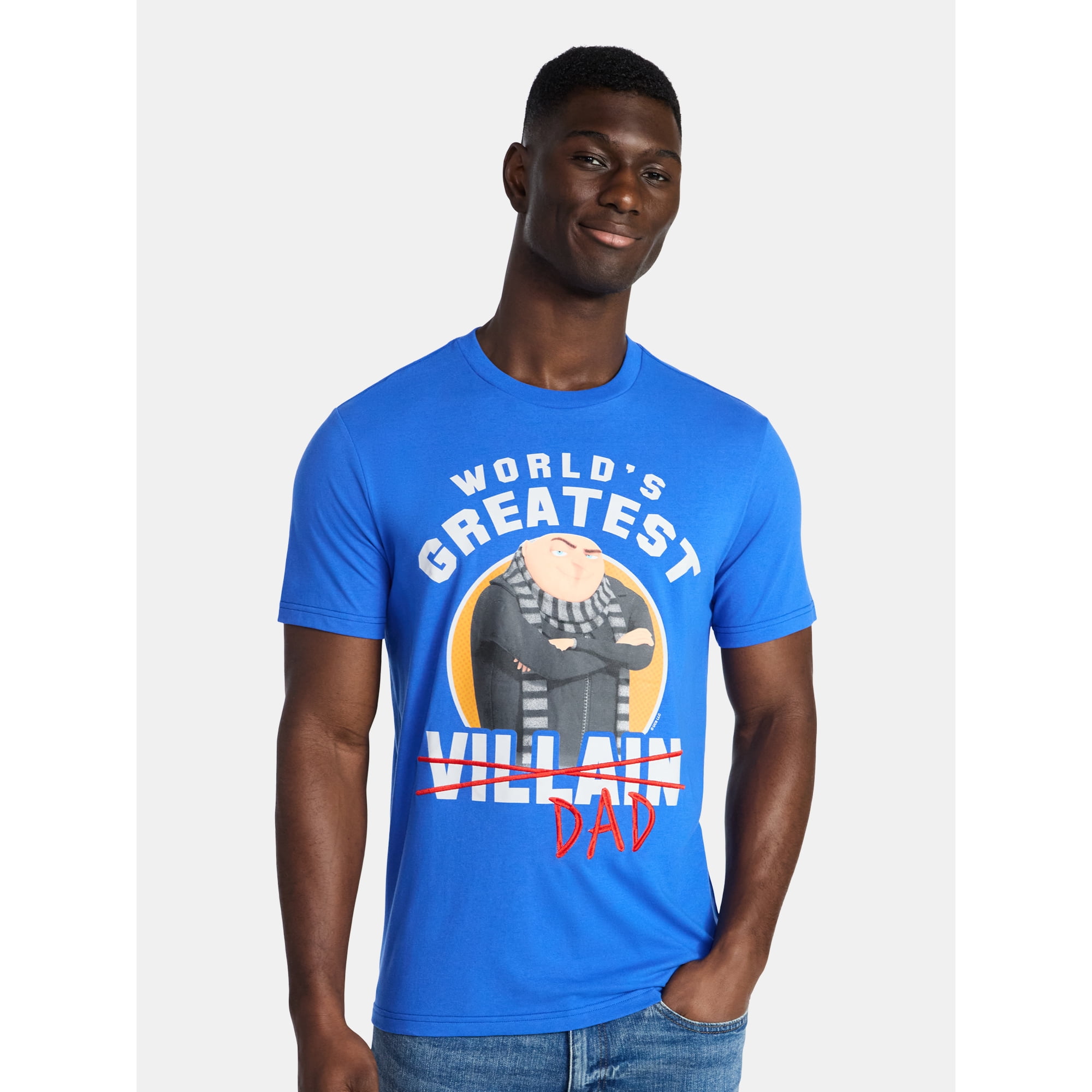 Despicable Me Men's and Big Men's Father's Day Graphic Tee, Sizes XS-5XL