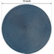 thumbnail image 2 of Round Braided Placemats Set of 6 Table Mats for Dining Tables Woven Washable Non-Slip Place mats 15 inch for Spring(Blue, 6pcs), 2 of 5