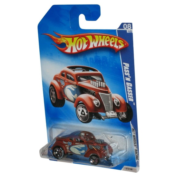 Hot Wheels Racing '09 8/10 Brown Pass'N Gasser Die-Cast Toy Car 074/190