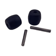 Goodsby Replacement 2X Front Mini Roller Wheels for Neato Botvac 65 70 75 80 85 D75 D80 D85 Connected Robotic Vacuum Cleaner Black