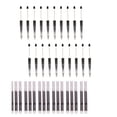 thumbnail image 1 of 20x bolígrafo con cuentas con 50 recargas, bolígrafos para manualidades, bolígrafo de escritura novedoso, 50 recargas para suministros de regalos para Negro, 1 of 7