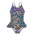 thumbnail image 2 of Esho Girls One-Piece Swimsuits, Little Girls Bikini Bathing Suit, Teenage Girls Swimwear Beach Wear, Size 4-12T, 2 of 8