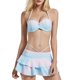 thumbnail image 2 of Gibobby Conjunto de Bañador Sexy Traje de baño de 2 piezas para mujer, conjunto de bikini con anillo halter y falda para cubrir(Rosa,CH), 2 of 5