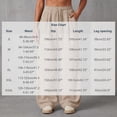 thumbnail image 3 of LUVDA Women's Corduroy Wide Leg Pants Drawstring Elastic Waist Lounge Trousers with Pockets, 3 of 9