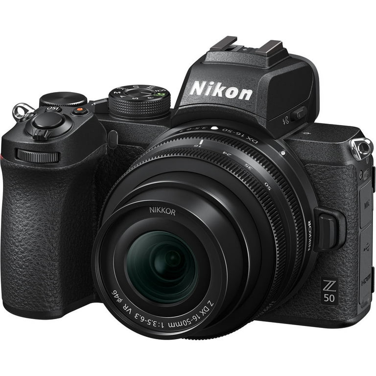 Nikon Z 50 Mirrorless Camera W/16-50mm and Nikon 50-250mm Lenses 