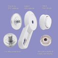 thumbnail image 4 of Toilet Paper Holder Suction Cup Wall Mount Removable Rack, 4 of 5
