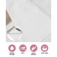 thumbnail image 6 of Yellow Grey Geometric Kitchen Dish Towels for Drying Dishes Set of 2, Boho Vintage Country Flowers Leaves Waffle Weave Microfiber Hand Tea Bathroom Towels Quick Dry & Absorbent Towel 15.7x23.6, 6 of 7