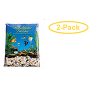 Aquarium Gravel 5 lbs  Pure Water Pebbles  - Rainbow Gems (6.3-9.5 mm Grain)[ PACK OF 2 ]