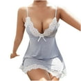 thumbnail image 4 of uublik Lingerie Set for Women Sexy Naughty Bodysuit Lace Sexy Naughty Plus Size Babydoll, 4 of 5