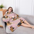 thumbnail image 5 of Oversized Wearable Blanket Hoodie,German Shepherd Sherpa Blanket Hoodie with Super Pockets,Super Warm Fuzzy Pullover for Women & Men, 5 of 6