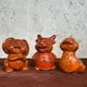 thumbnail image 4 of Ebony carved ornaments of the twelve Chinese zodiac animals: rat, ox, tiger, rabbit, dragon, snake, horse, sheep, monkey, rooster, dog, and pig., 4 of 4