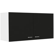 TUHOME FURNITURE Napoles Wall Cabinet, Two Shelves, Double Door