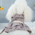 thumbnail image 3 of Falda con tracción en el pecho, chaleco, cuerda de tracción para gatos, cuerda para caminar para gatos, 3 of 6