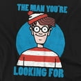 thumbnail image 2 of Wheres Waldo T-Shirt Looking For Me Unisex Graphic Tee For Men & Women, 2 of 7