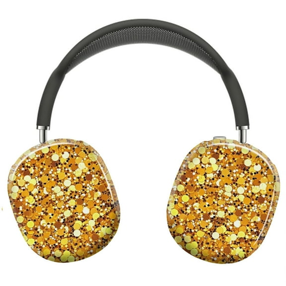 Protective Cover for AirPods Max Mix Chunky Glitter Sparkle Pattern=12 Headphones Aesthetic Print Snap On Cases